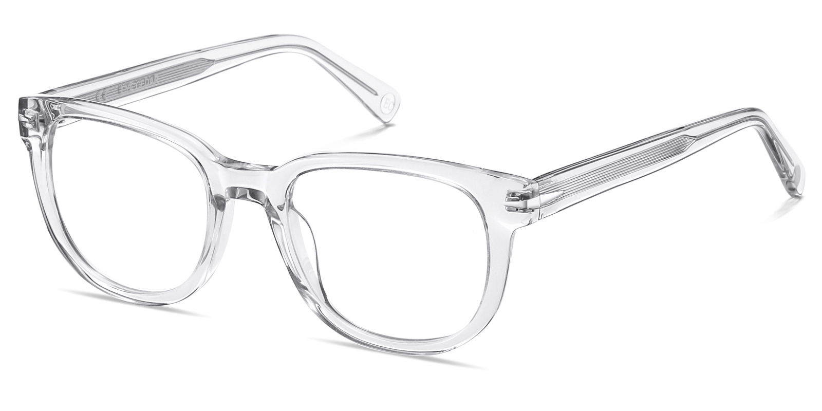 Quber Prescription Glasses Round Clear Eyeglasses 8970cl