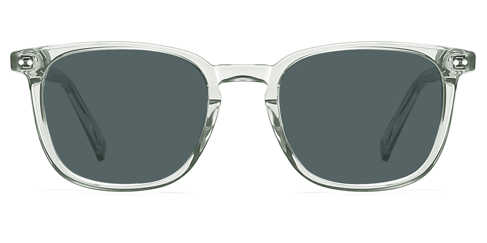 Square Green Sunglasses