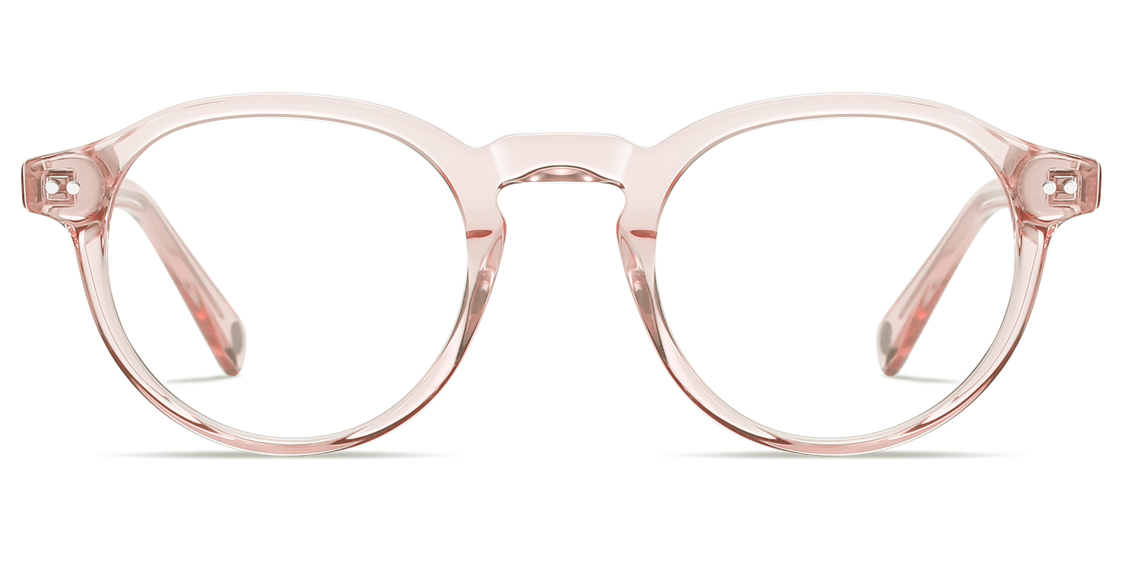 Bemia Prescription Glasses Round Pink Eyeglasses 8770pk