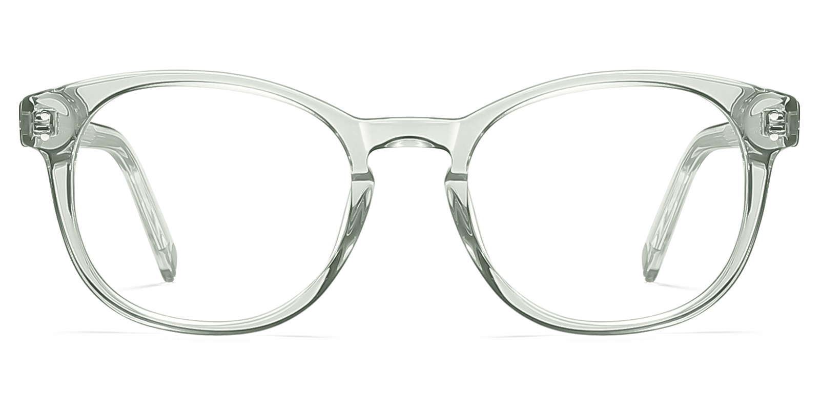 Yeder Prescription Glasses Round Green Eyeglasses