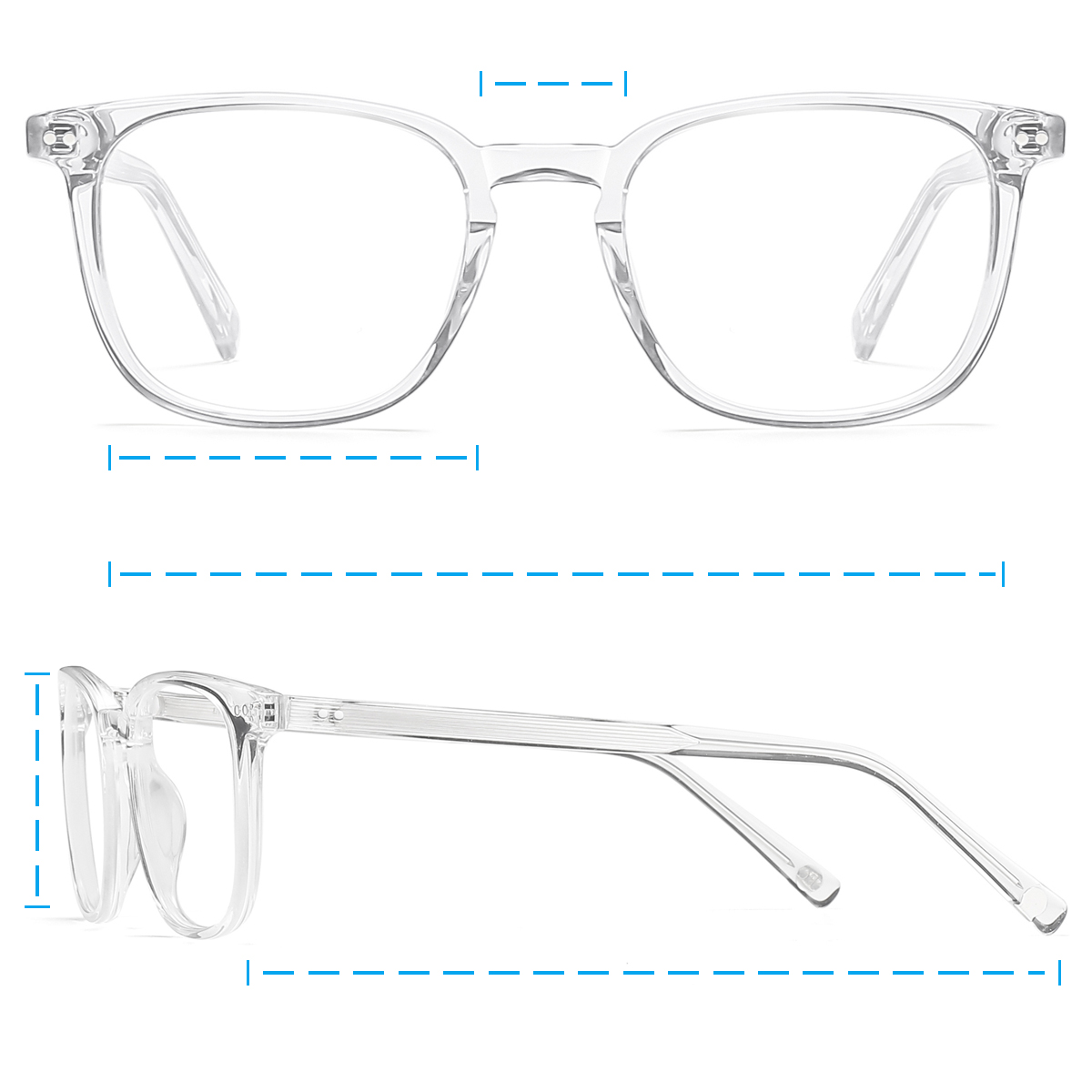 Alton Eyeglasses Square Prescriptions glasses | Eyecedar